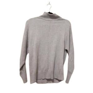 Magaschoni gray cashmere blend super soft sweater